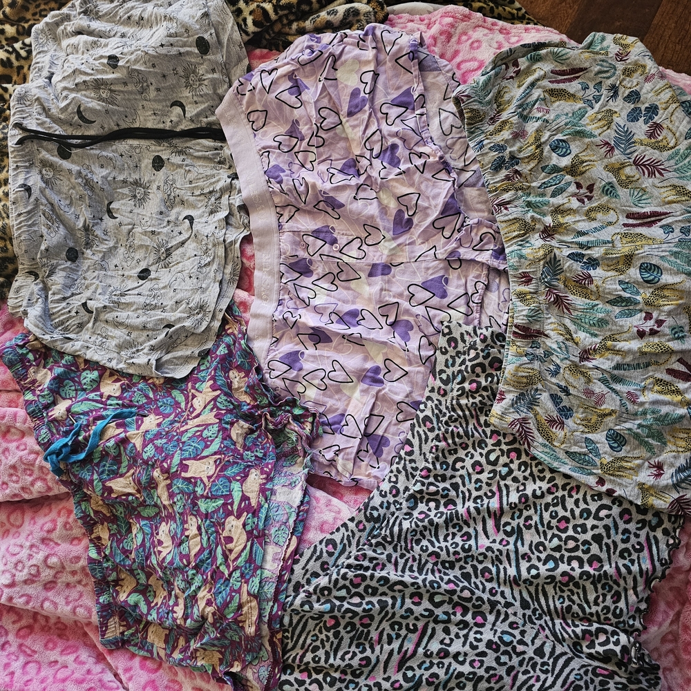 Bundle 6 Pairs Of Pajama Shorts